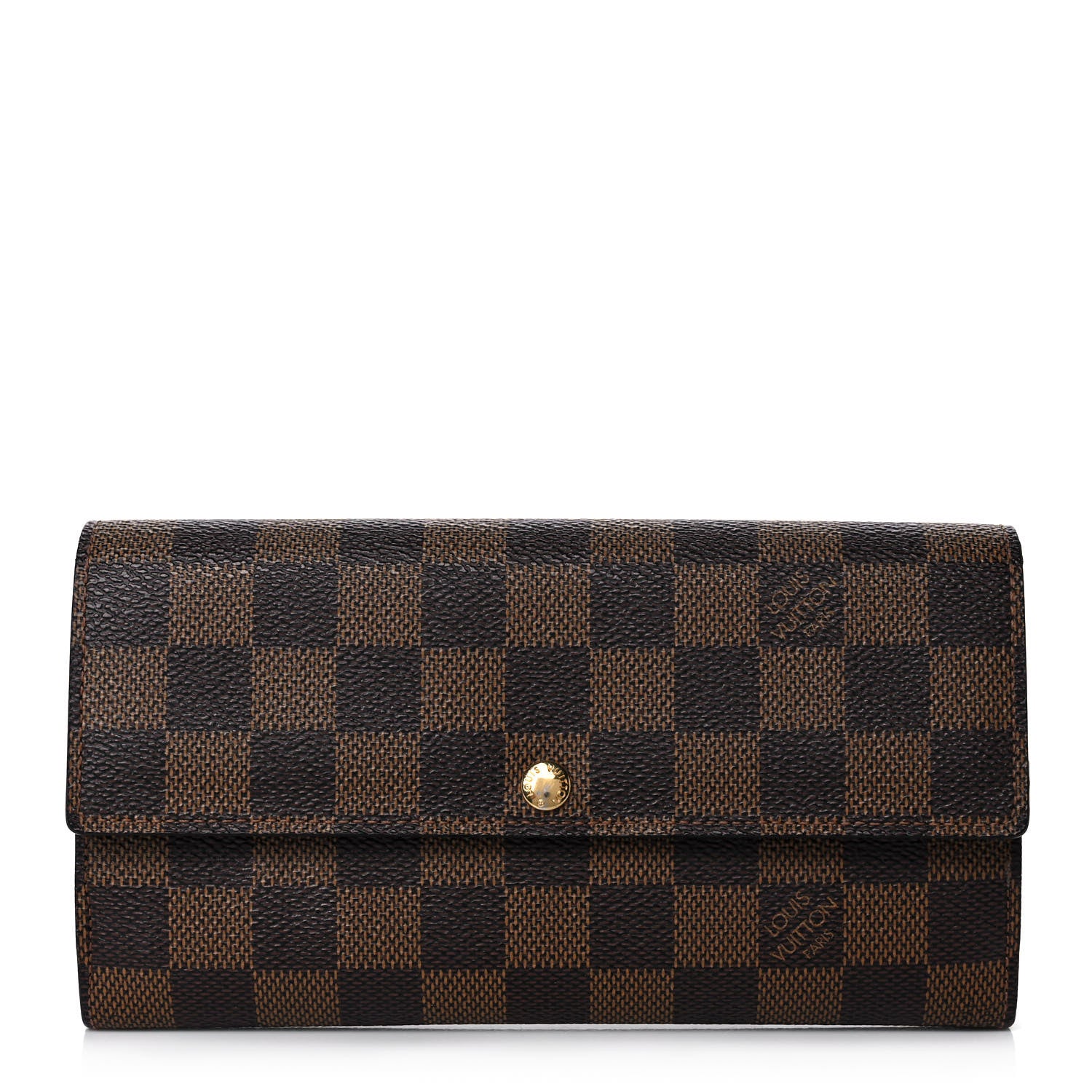 Louis Vuitton Damier Ebene Porte Tresor International Wallet 1 of 10
