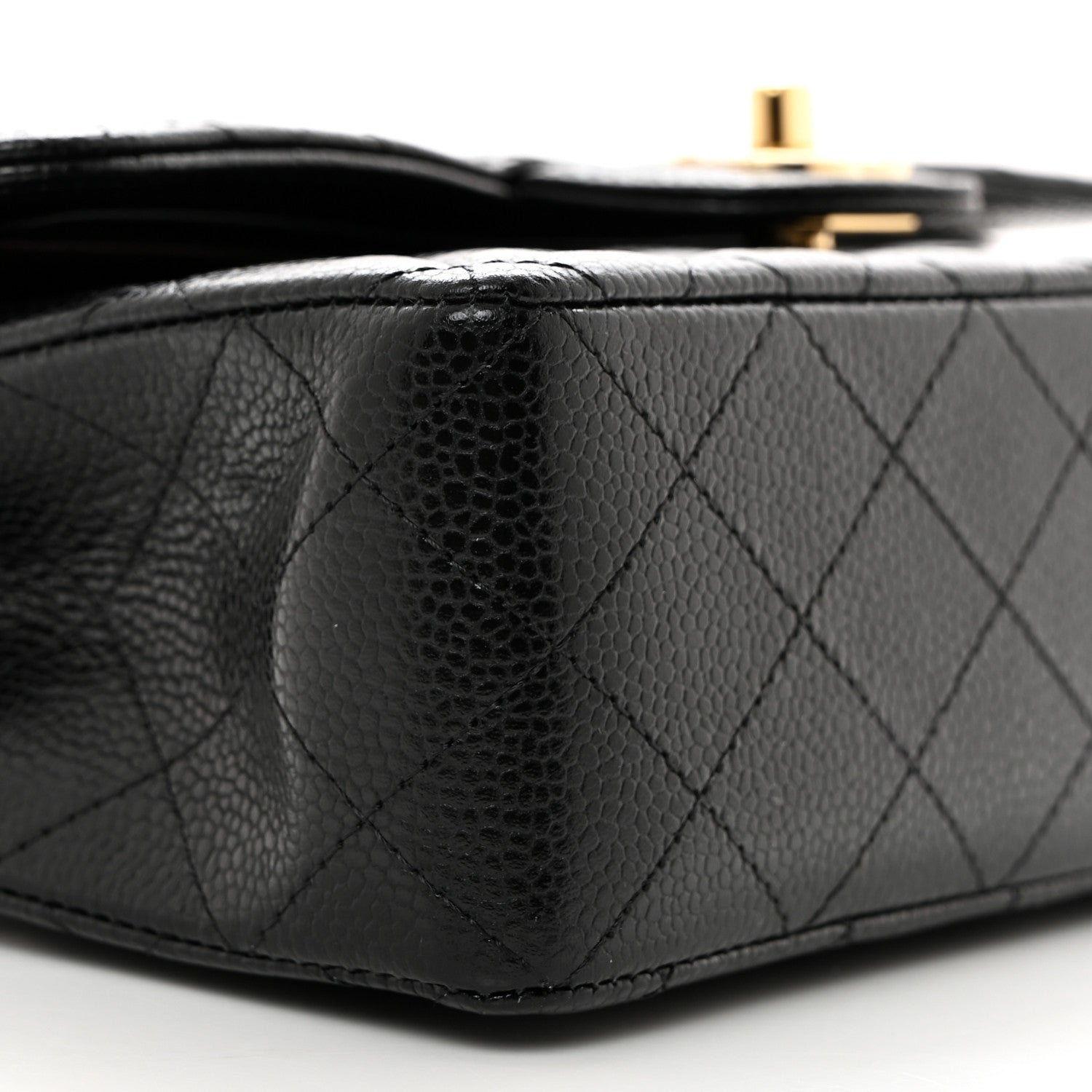 Chanel Caviar Quilted Small Double Flap Black 9 of 10