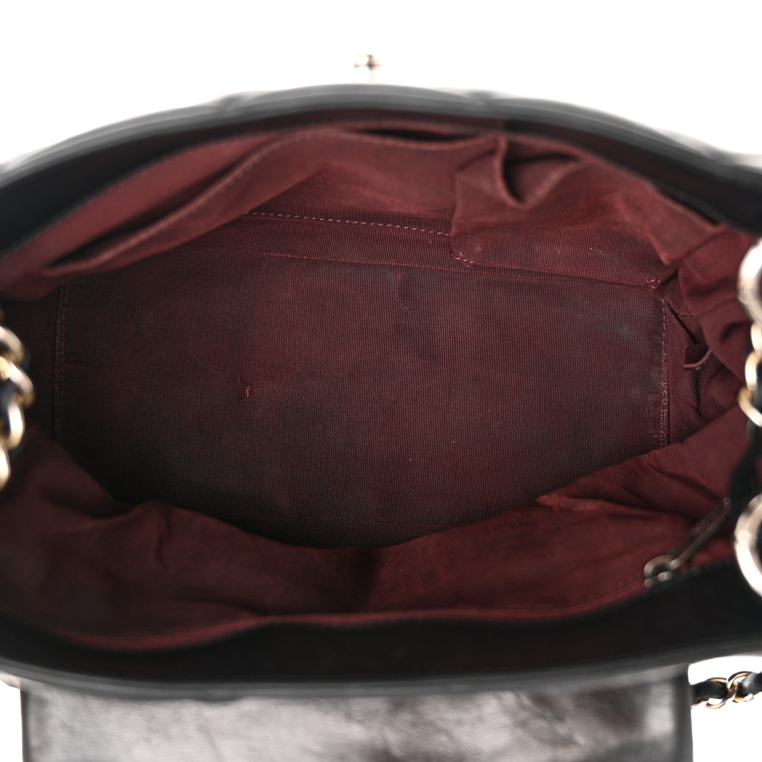 Chanel Glazed Calfskin Quilted Medium Daily Walk Flap Black 5 of 16