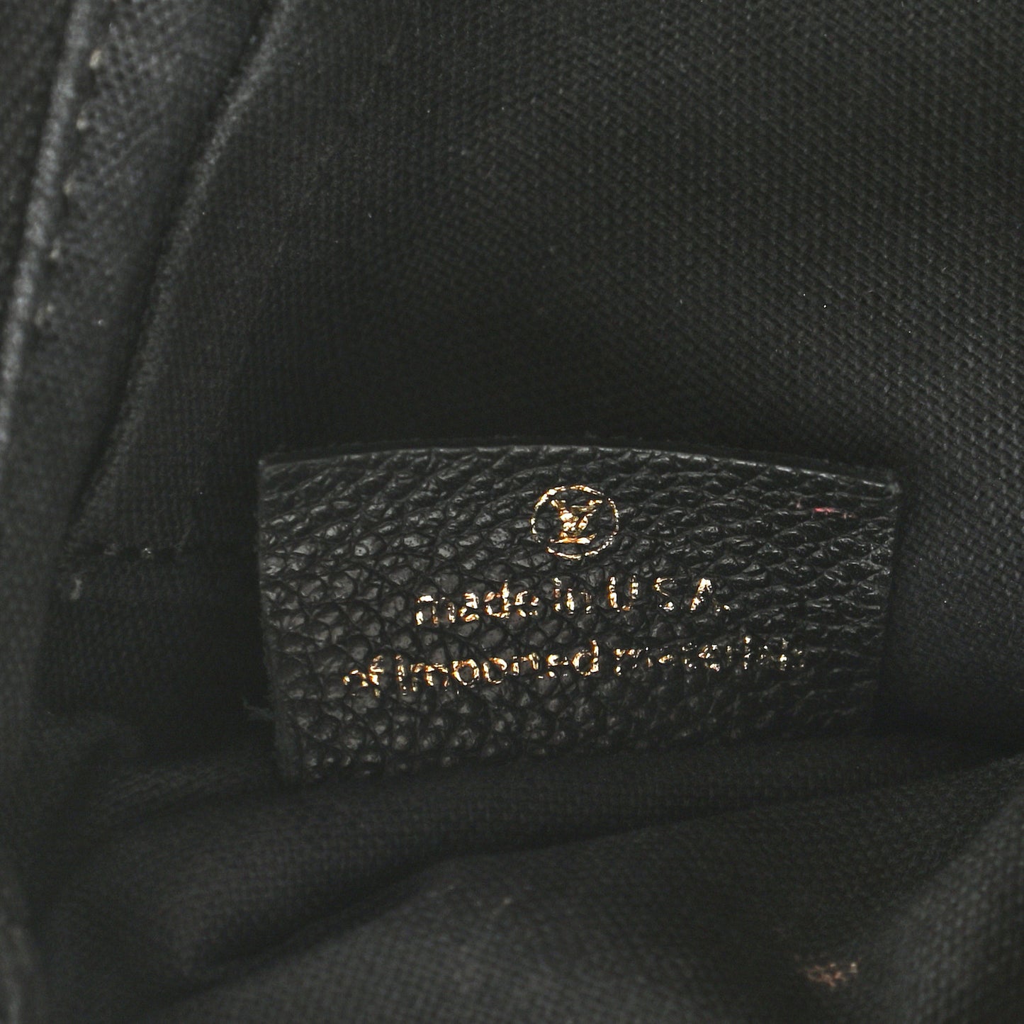 Monogram Pallas Clutch Black