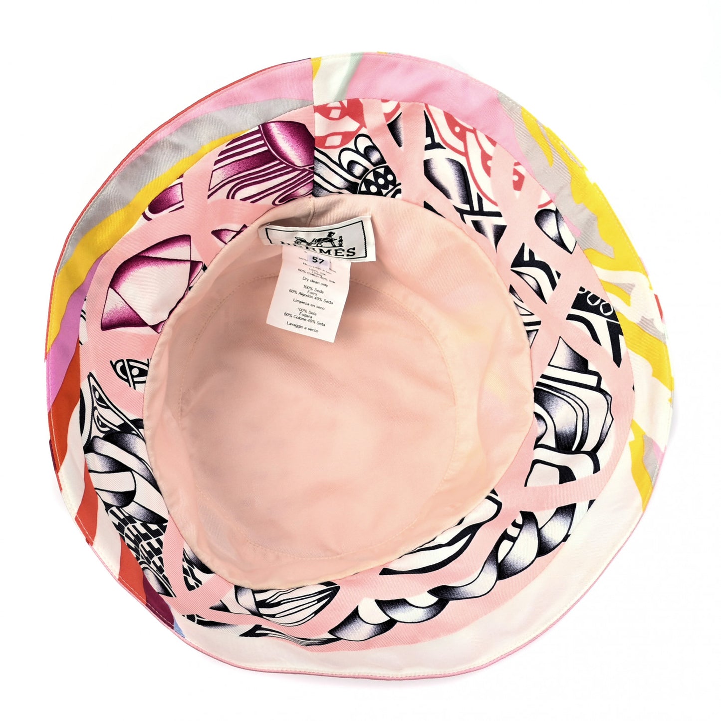 Silk Carla Patchwork Bucket Hat 57