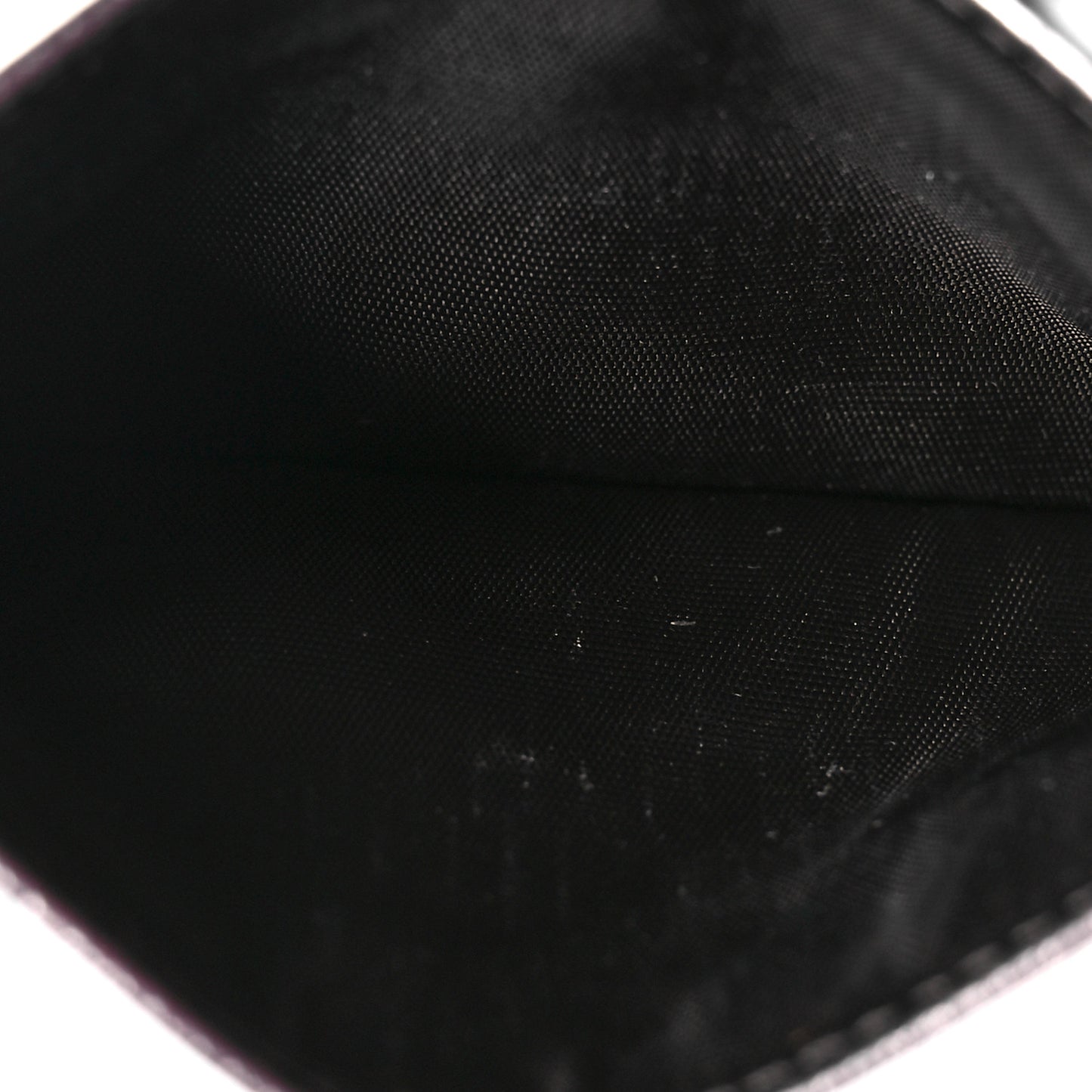Metallic Saffiano Metal Card Case Cromo
