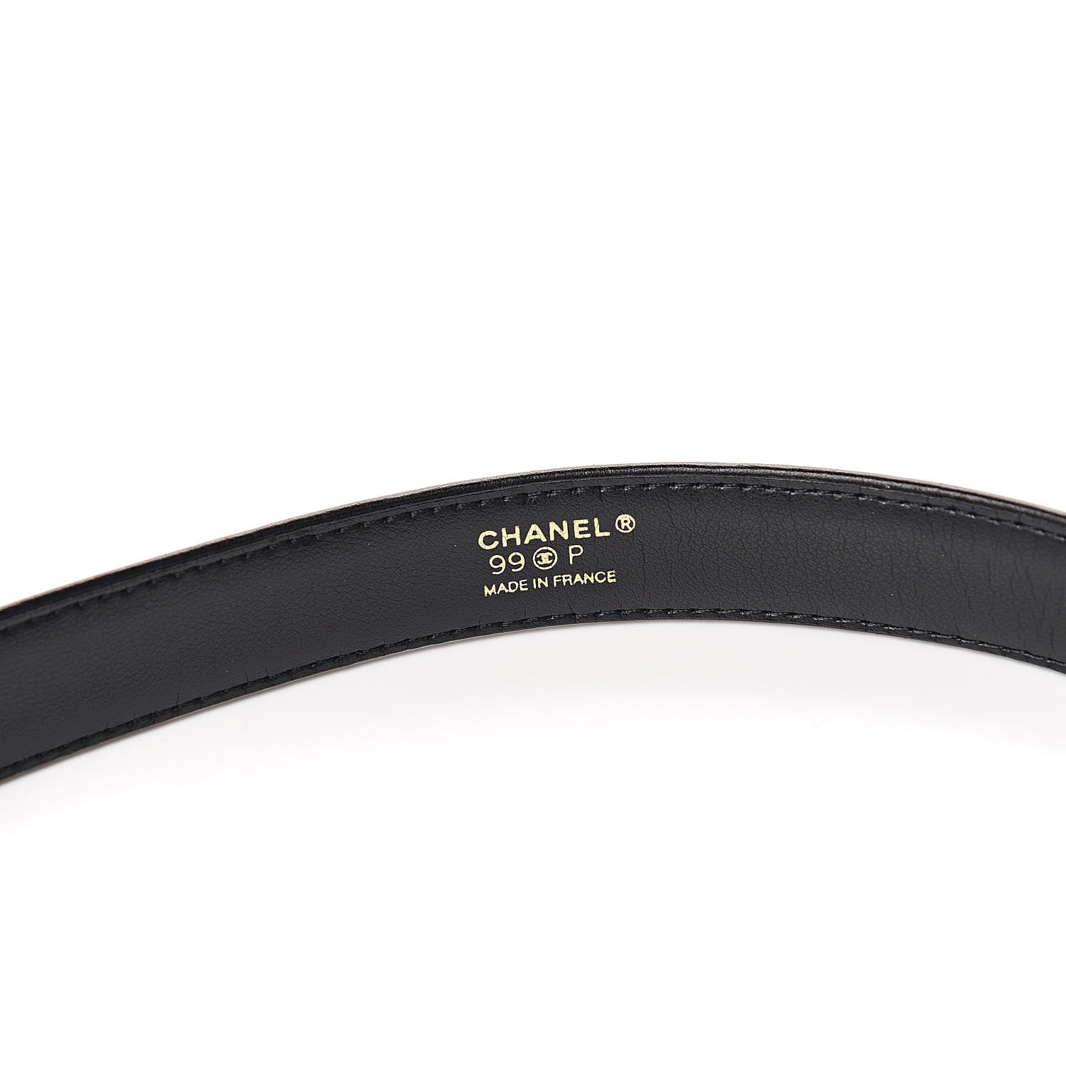 Chanel Calfskin Flap Bag Belt 75 30 Black 6 of 8