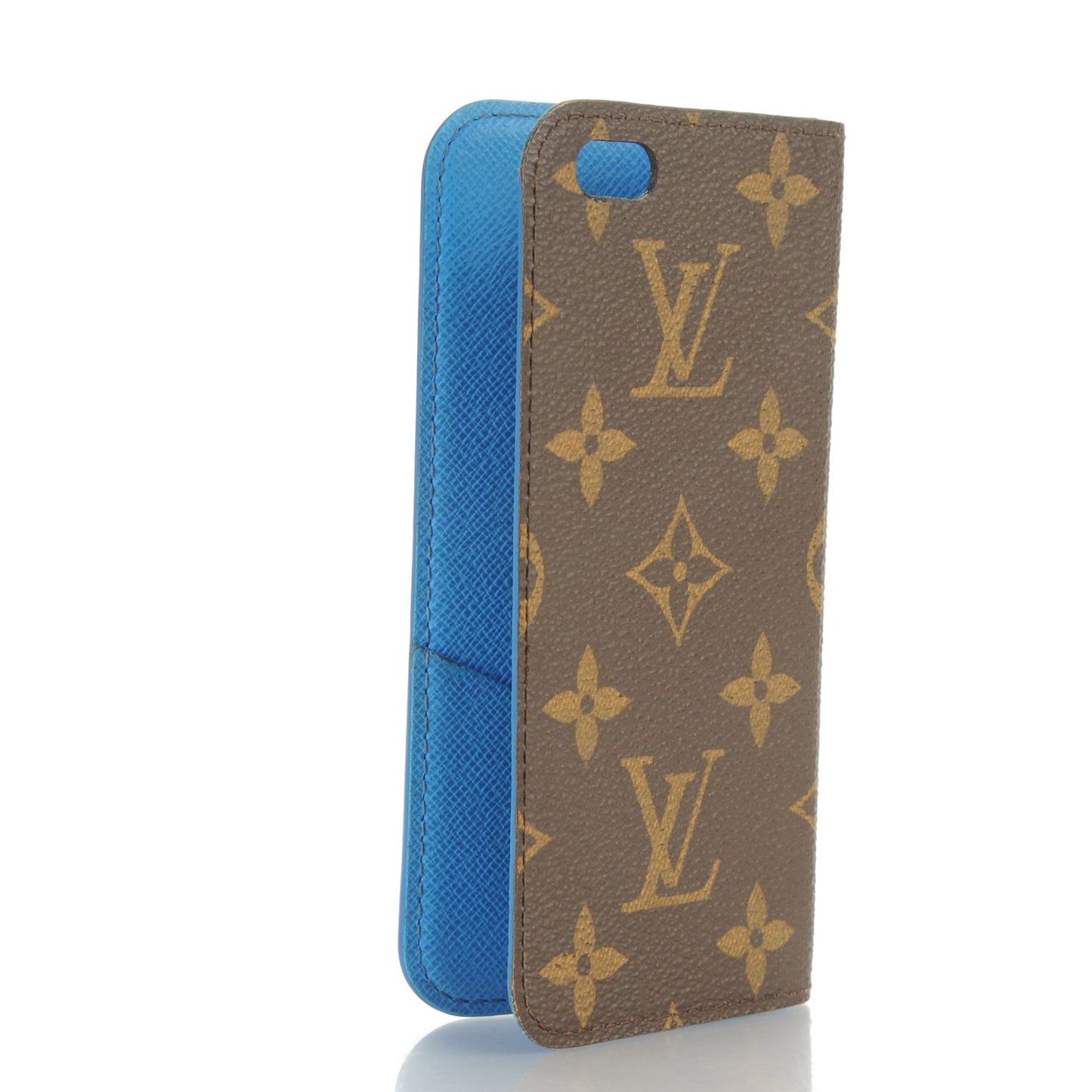 Monogram iPhone 6 Folio Case Blue