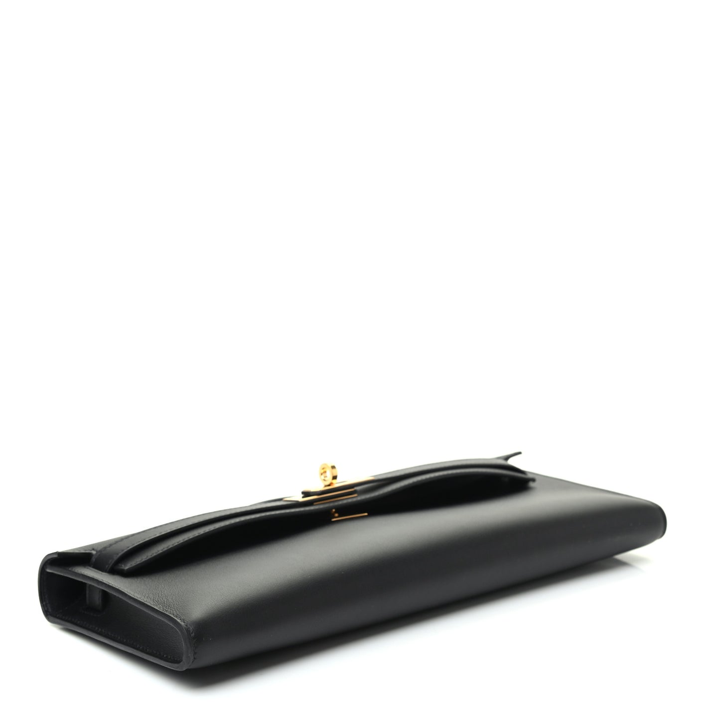Swift Kelly Cut Clutch Pochette Black