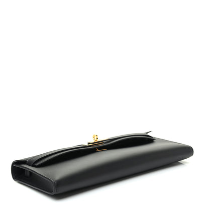 Hermes Swift Kelly Cut Clutch Pochette Black 4 of 8