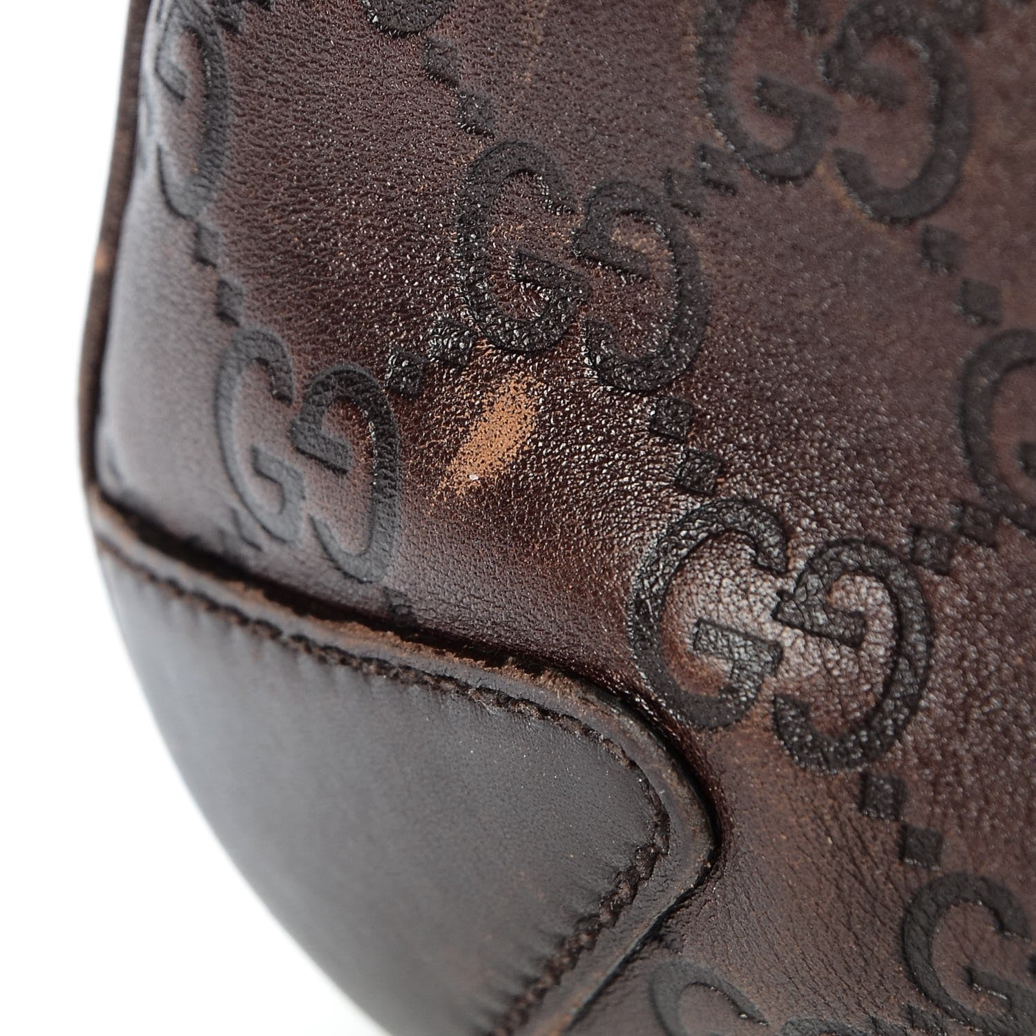 Gucci Guccissima Creole Hobo Chocolate 13 of 13