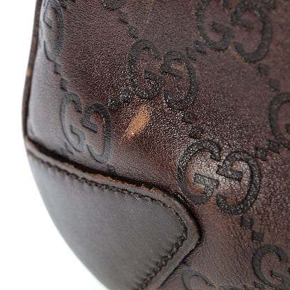 Gucci Guccissima Creole Hobo Chocolate 13 of 13
