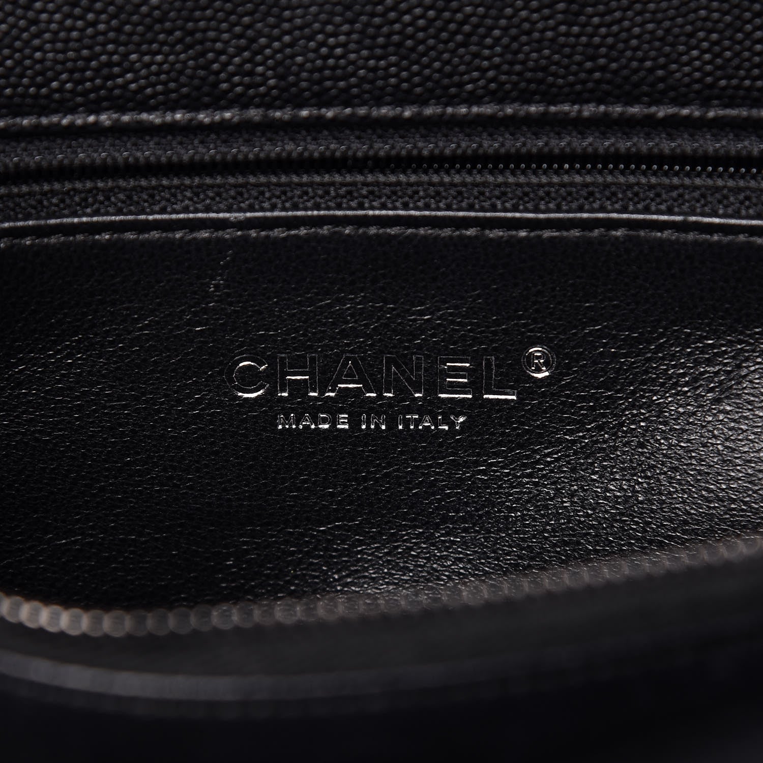 Chanel Caviar Lizard Quilted Small Coco Handle Flap Black 6 of 10