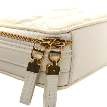 Christian Dior Calfskin Macrocannage Caro Box Bag Latte 12 of 14