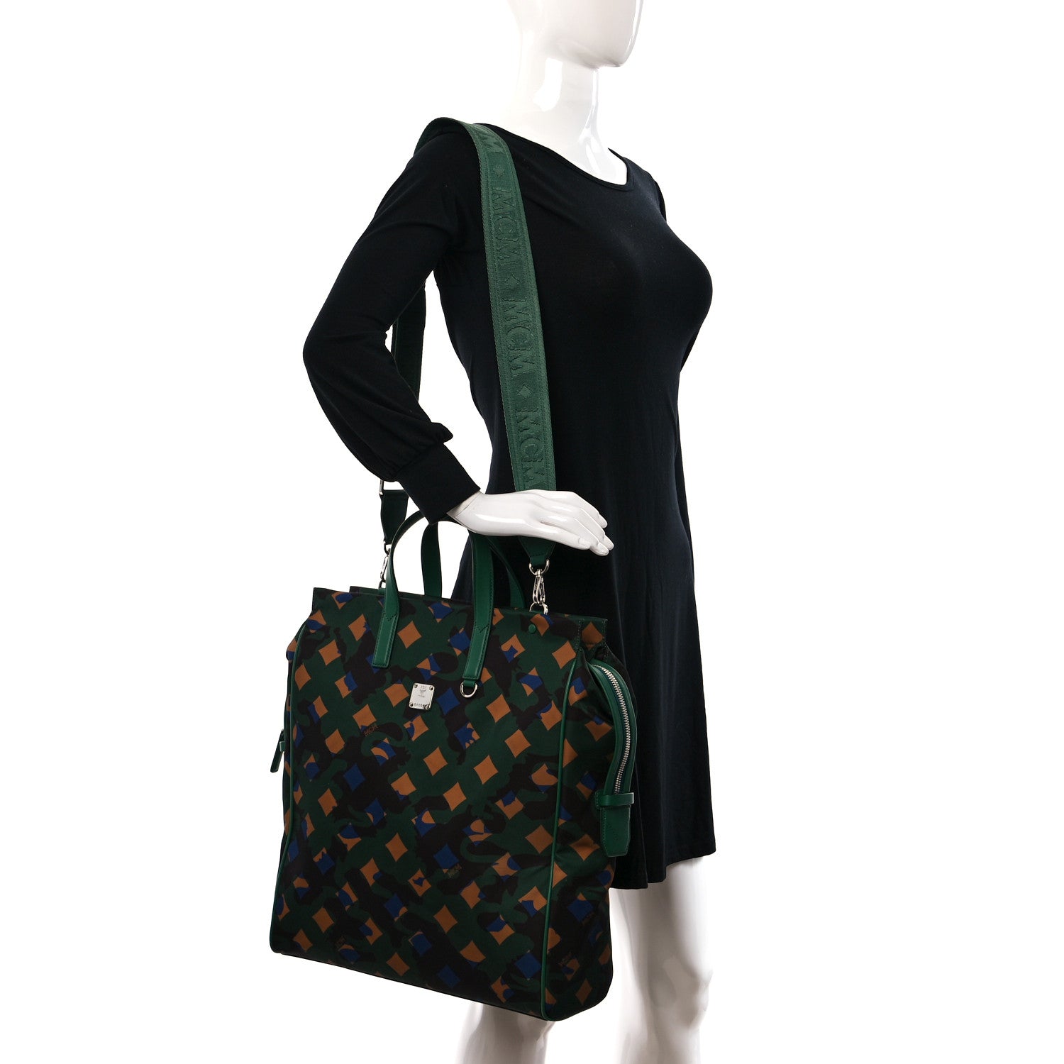 MCM Nylon Camo Dieter Munich Tote Bag Eden 2 of 8