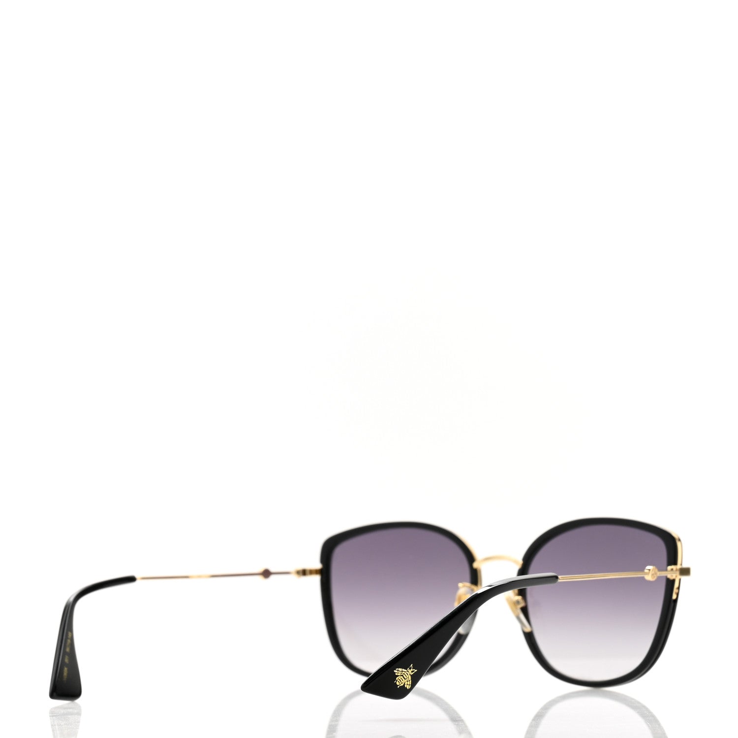Gucci Cat Eye Sunglasses GG0606SK Black 4 of 8