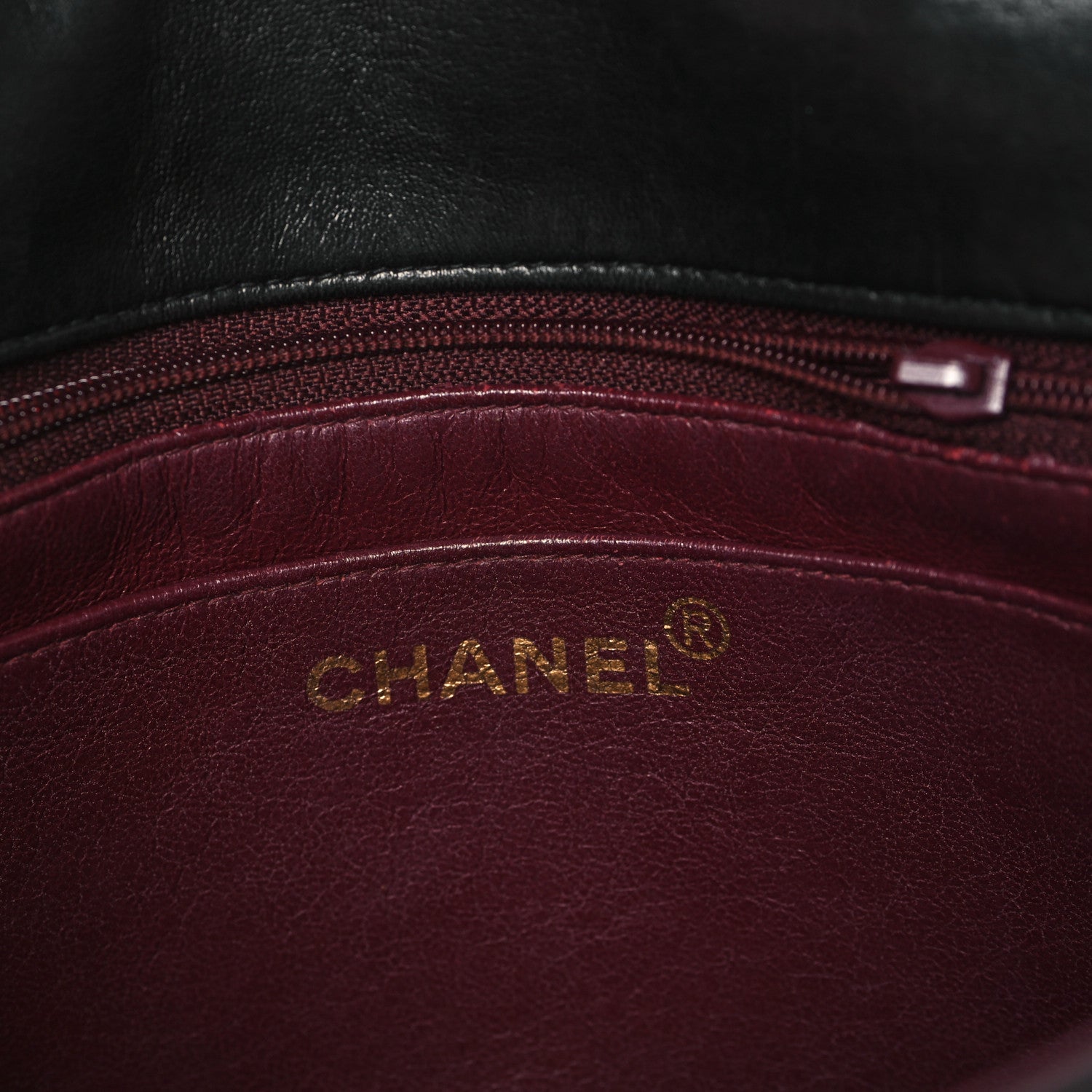 Chanel Lambskin Quilted Double Pocket Shoulder Bag Brown 6 of 13