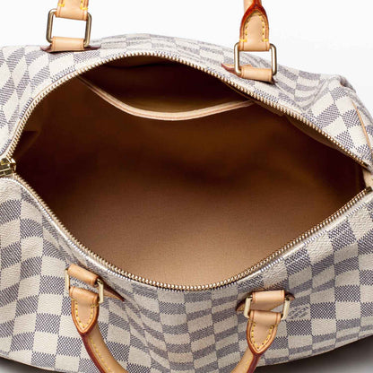 Louis Vuitton Damier Azur Speedy 30 10 of 12