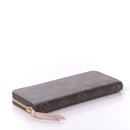 Louis Vuitton Monogram Clemence Wallet Rose Ballerine 4 of 11