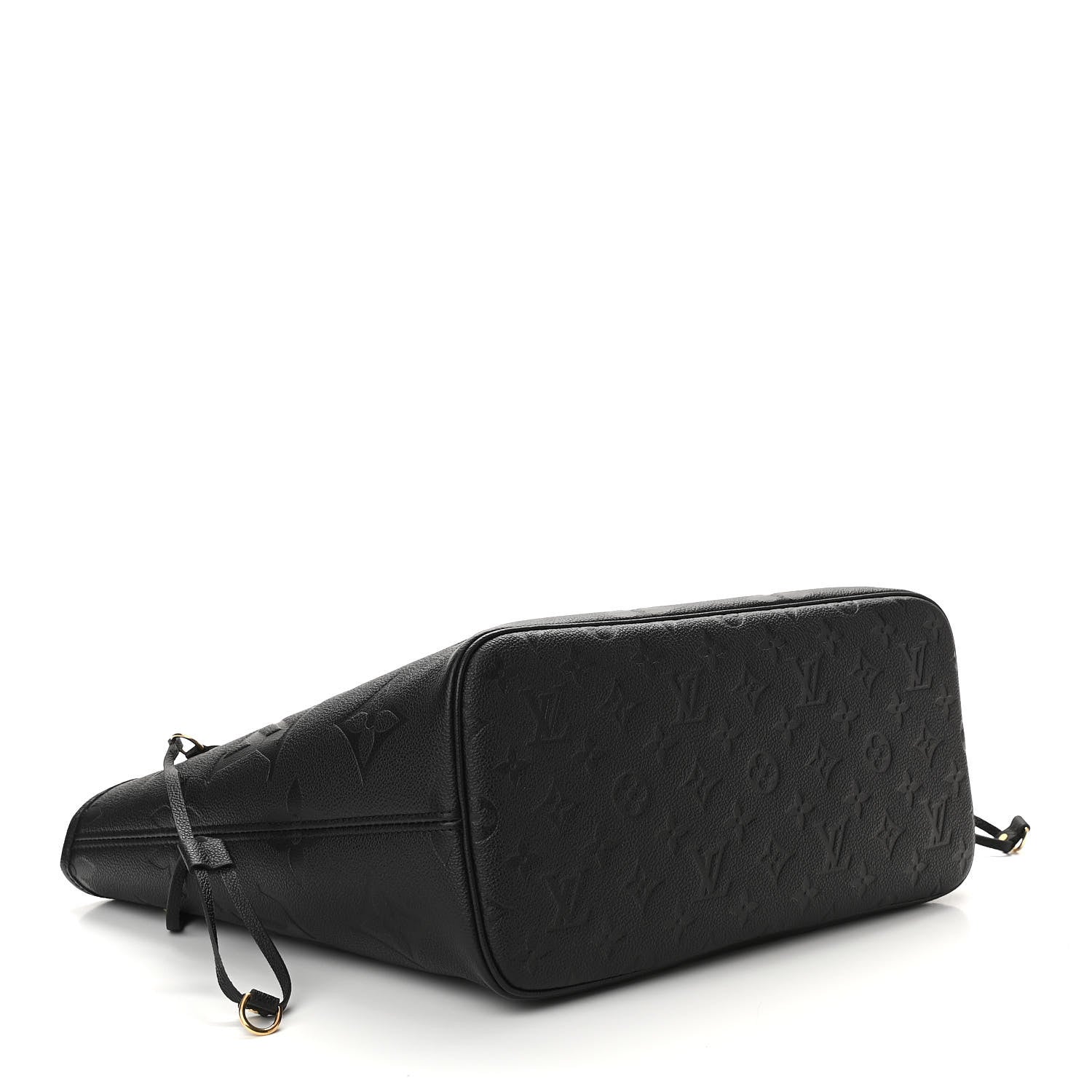 Louis Vuitton Empreinte Monogram Giant Neverfull MM Black 4 of 9
