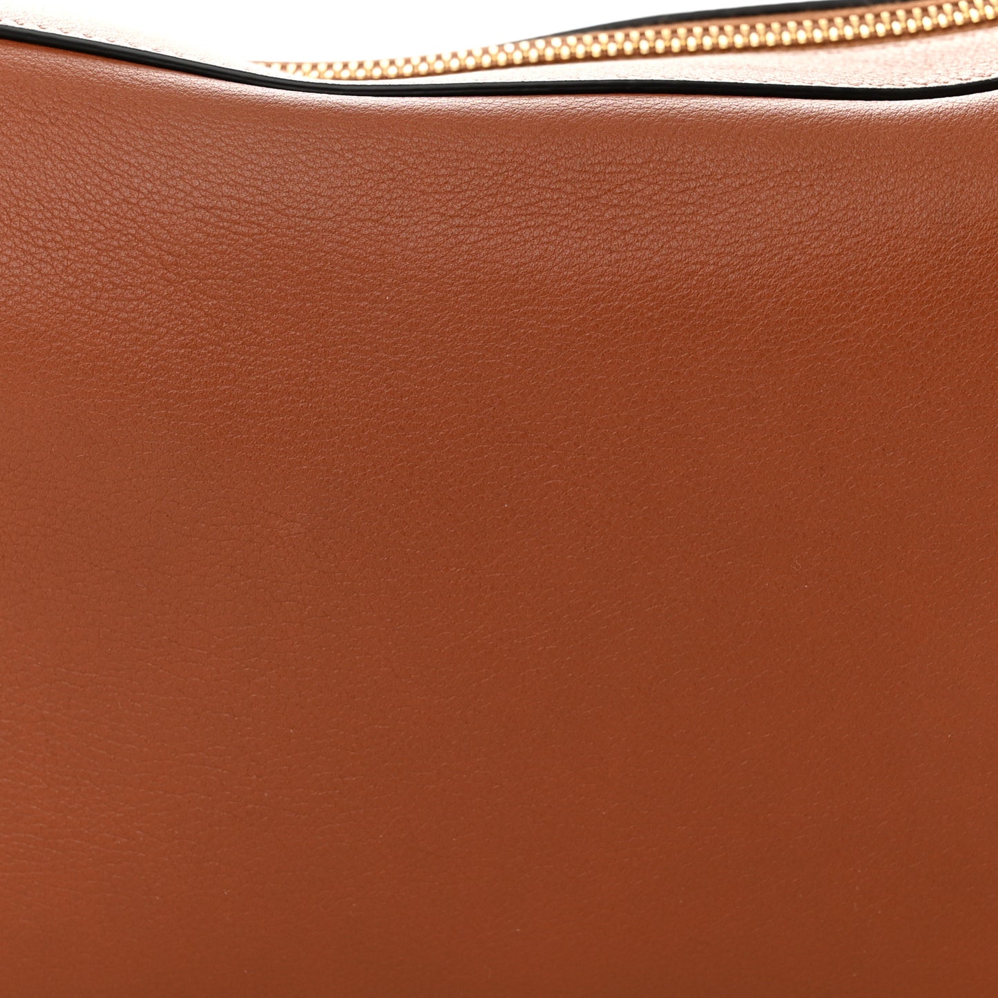 Supple Calfskin Medium Romy Shoulder Bag Tan