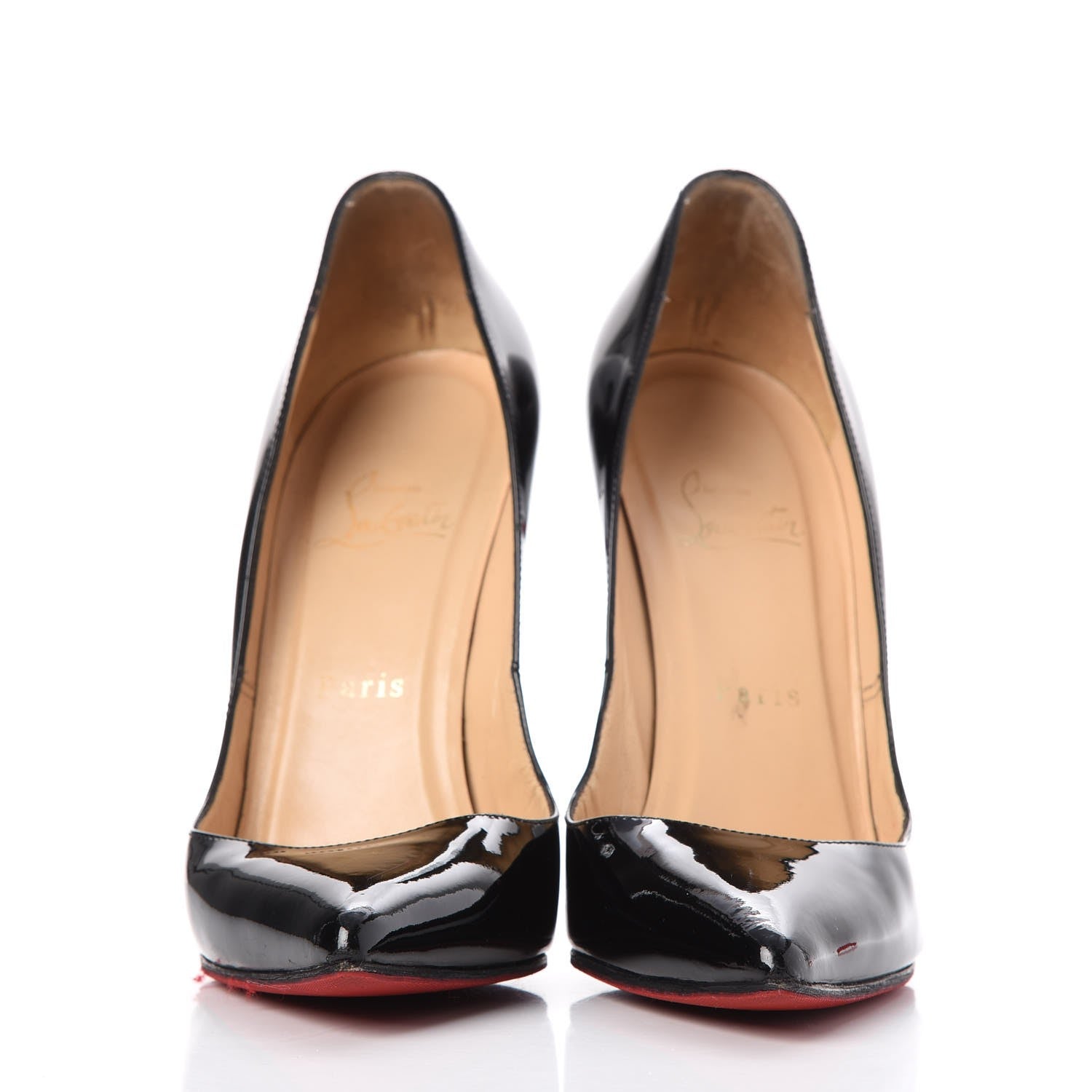 Christian Louboutin Patent So Kate 120 Pumps 38.5 Black 2 of 14