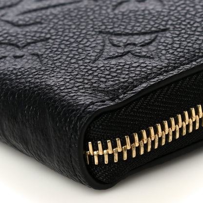 Louis Vuitton Empreinte Clemence Wallet Black 9 of 12