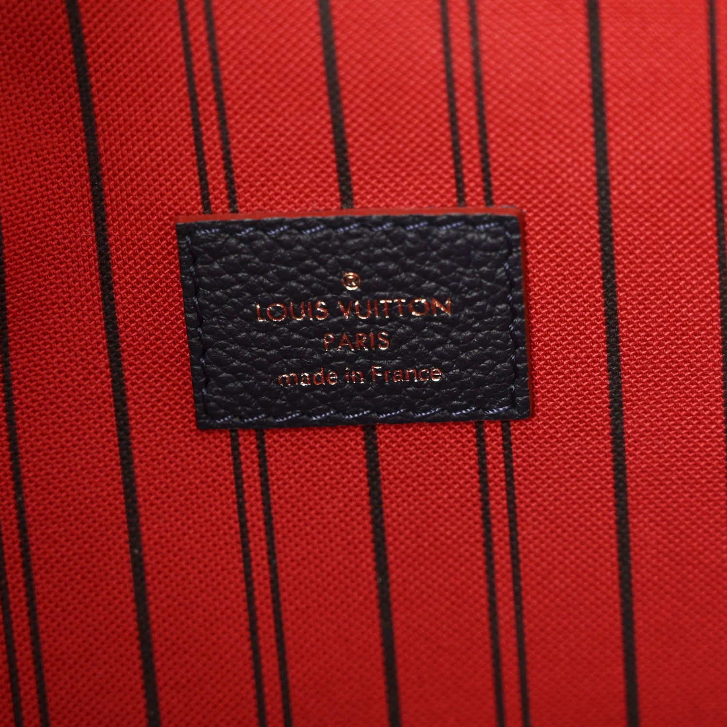 Louis Vuitton Empreinte Pochette Metis Marine Rouge 6 of 10