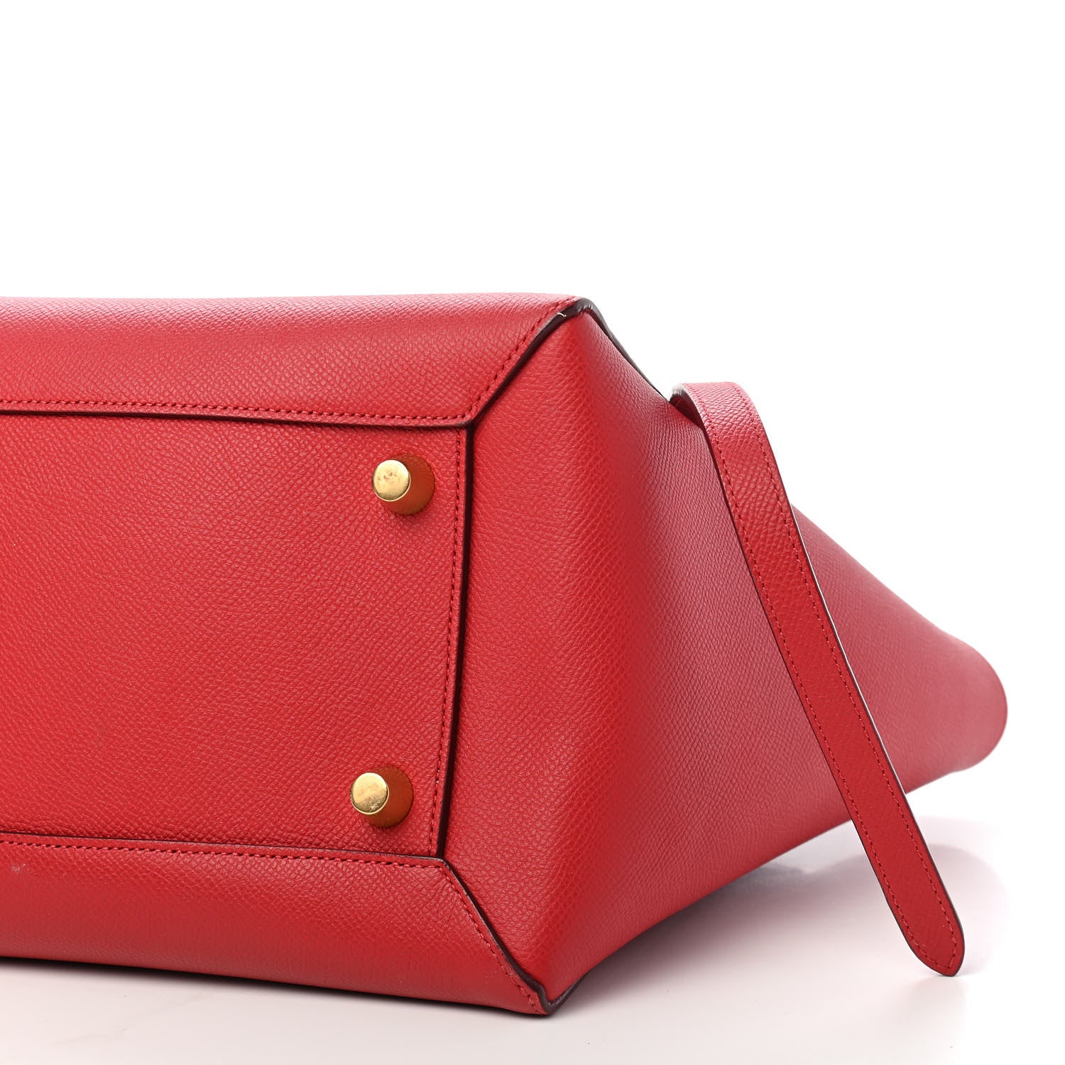 Celine Grained Calfskin Mini Belt Bag Coquelicot 13 of 13