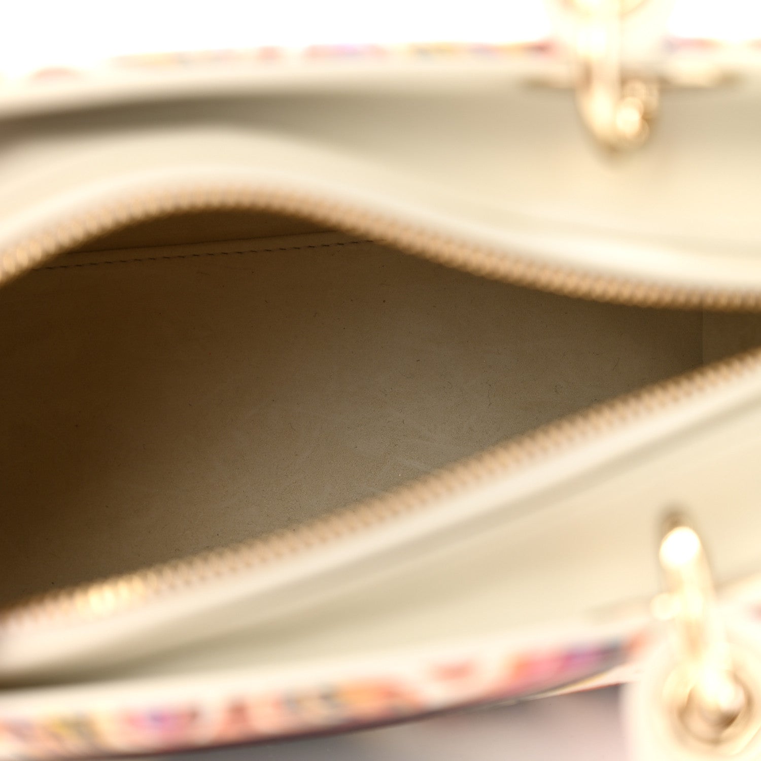 Christian Dior Deerskin Heart Printed Medium Lady Dior Multicolor 5 of 13