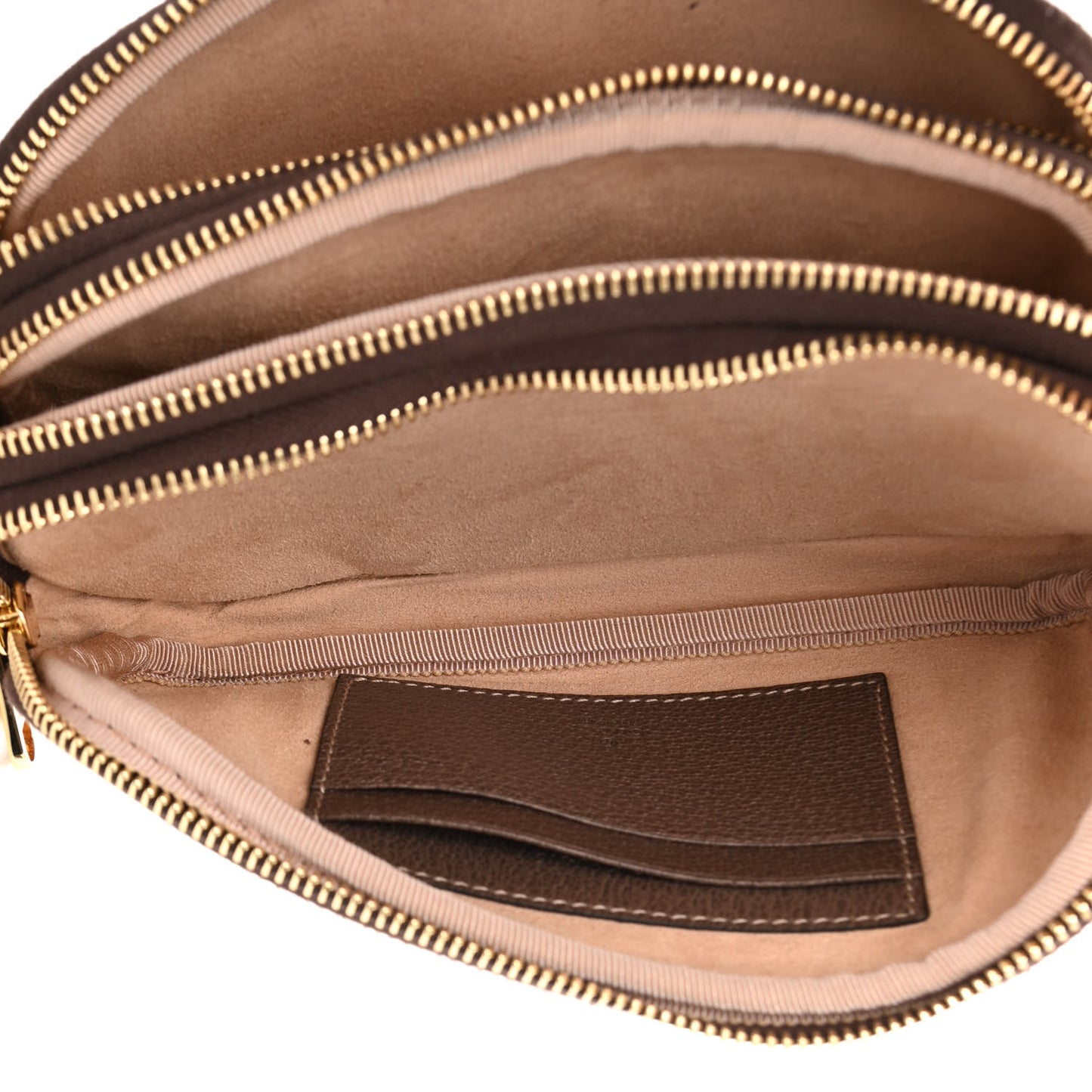 GG Supreme Monogram Web Mini Ophidia GG Bag Brown