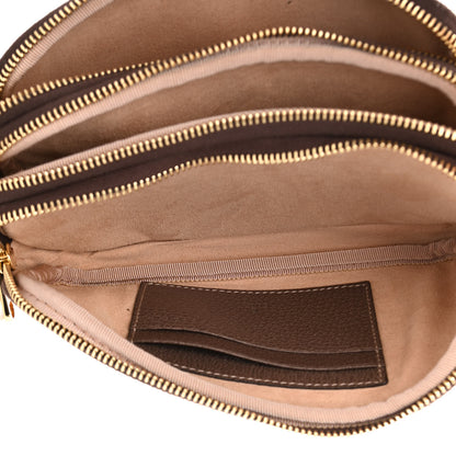 Gucci GG Supreme Monogram Web Mini Ophidia GG Bag Brown 7 of 14