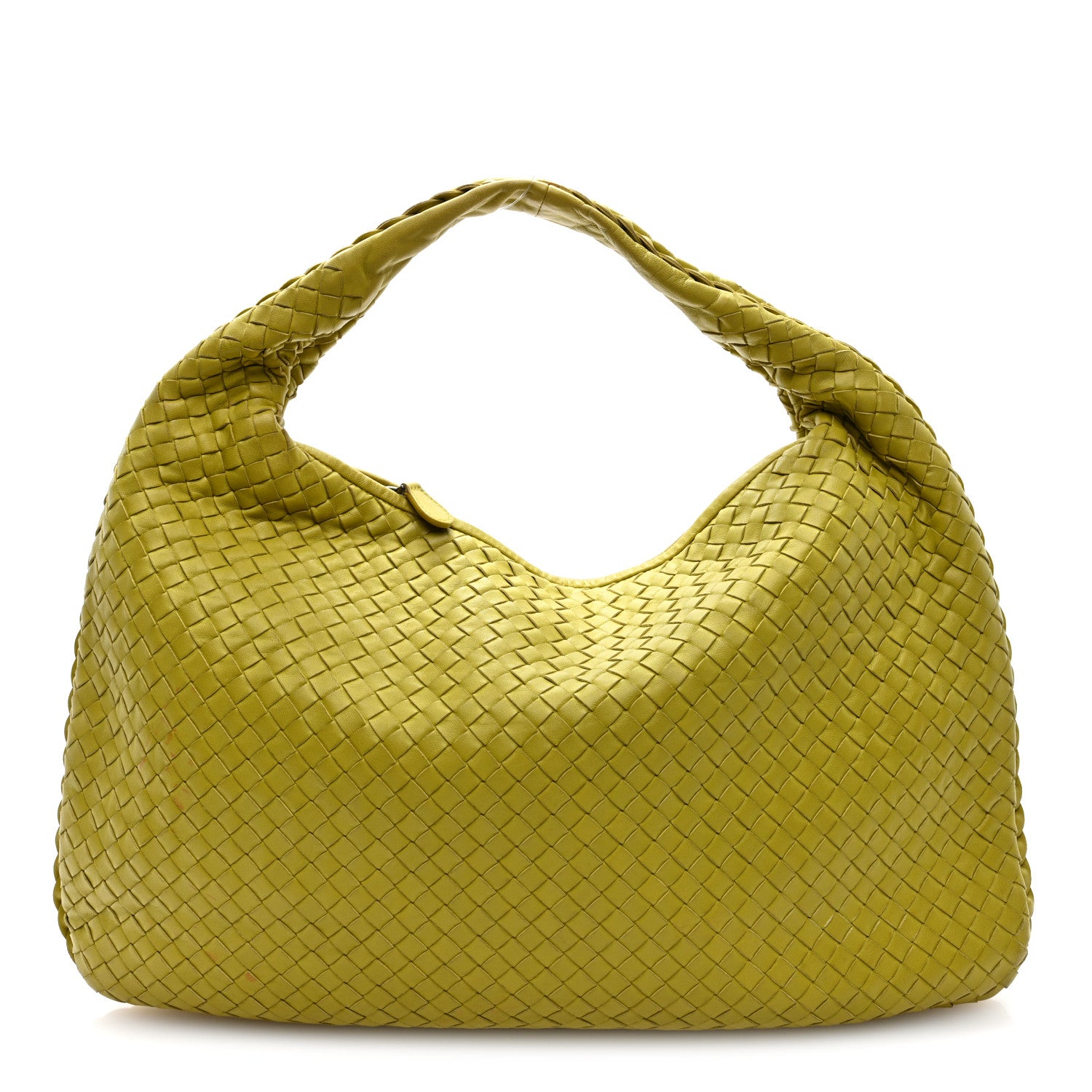 Bottega Veneta Nappa Intrecciato Large Veneta Hobo Ancient Gold 1 of 9