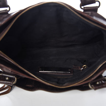 Balenciaga Agneau Classic Hardware First Chocolate 5 of 8
