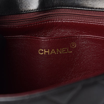 Chanel Lambskin Quilted Medium Single Flap Black 6 of 15