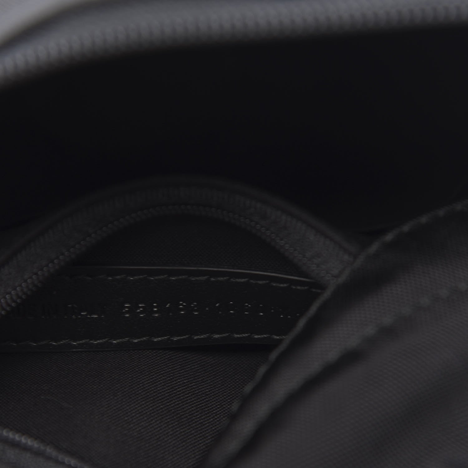 Balenciaga Nylon Embroidered You Are The World Explorer Backpack S Black 6 of 9