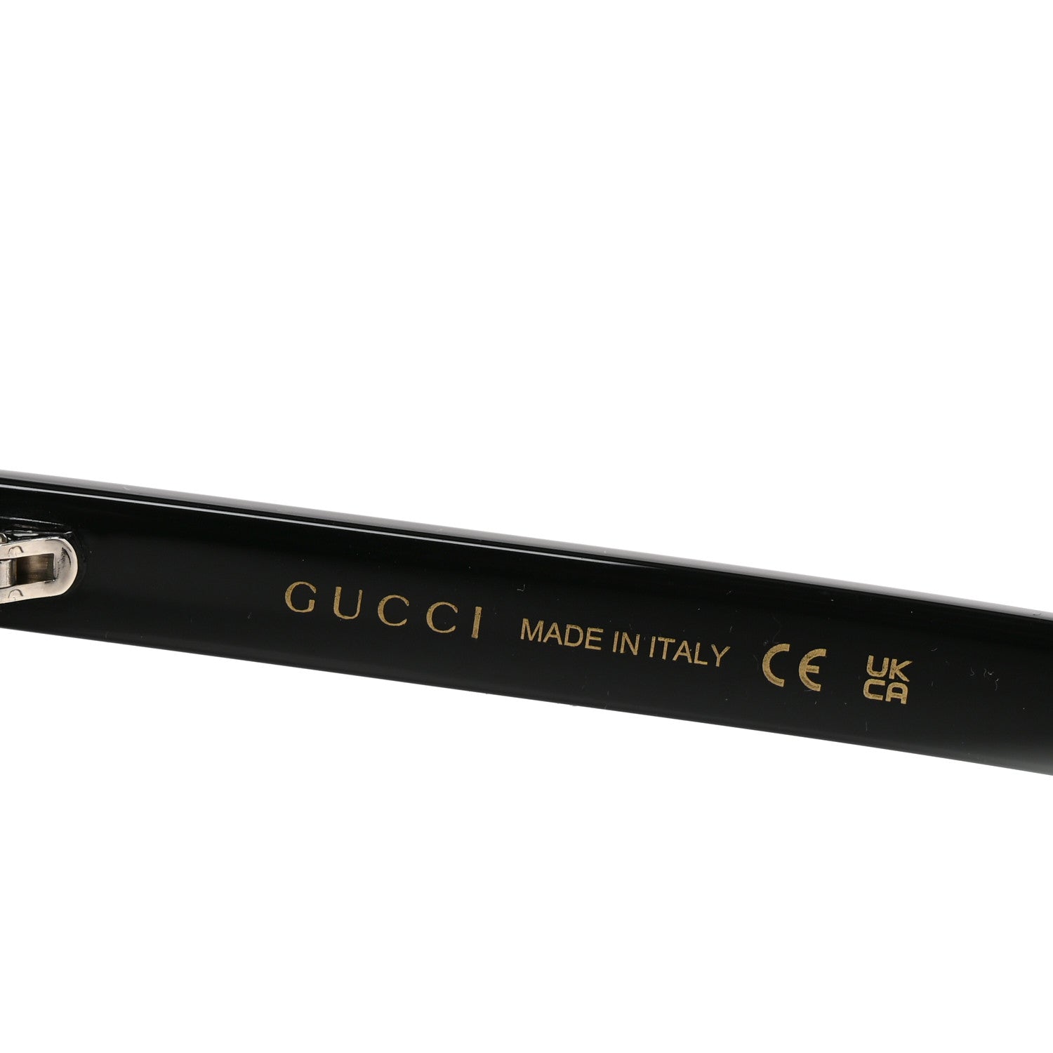 Gucci Acetate Square Sunglasses GG2077S Black 5 of 7