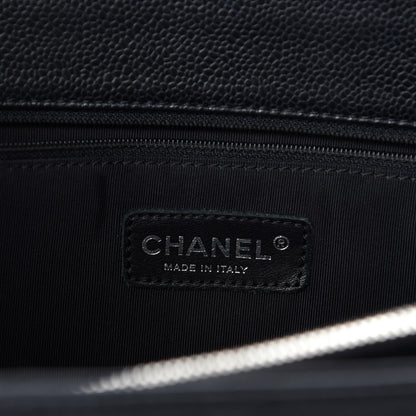 Chanel Caviar Quilted Grand Shopping Tote GST Black 8 of 10