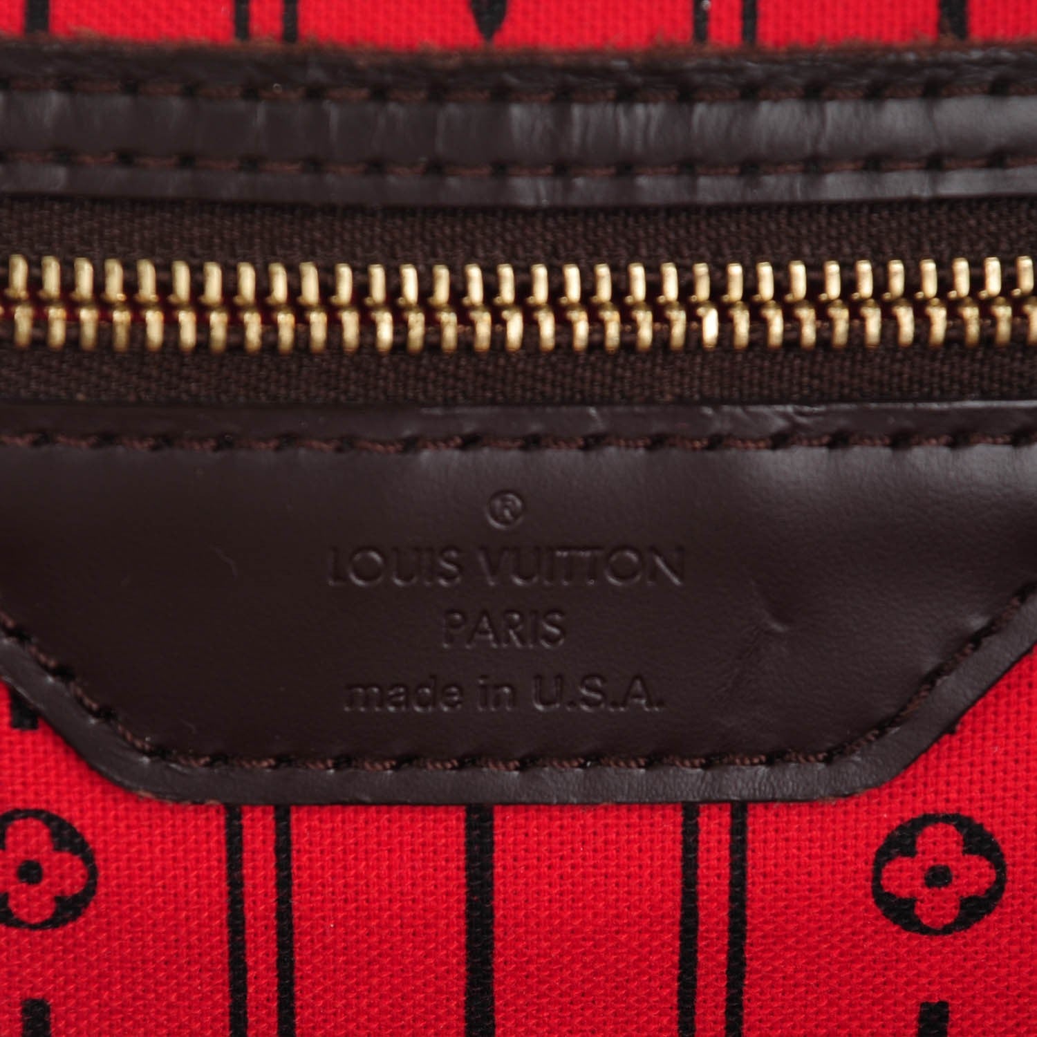 Louis Vuitton Damier Ebene Neverfull MM 6 of 7