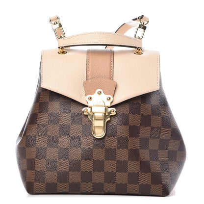 Louis Vuitton Damier Ebene Clapton Backpack Creme 1 of 8