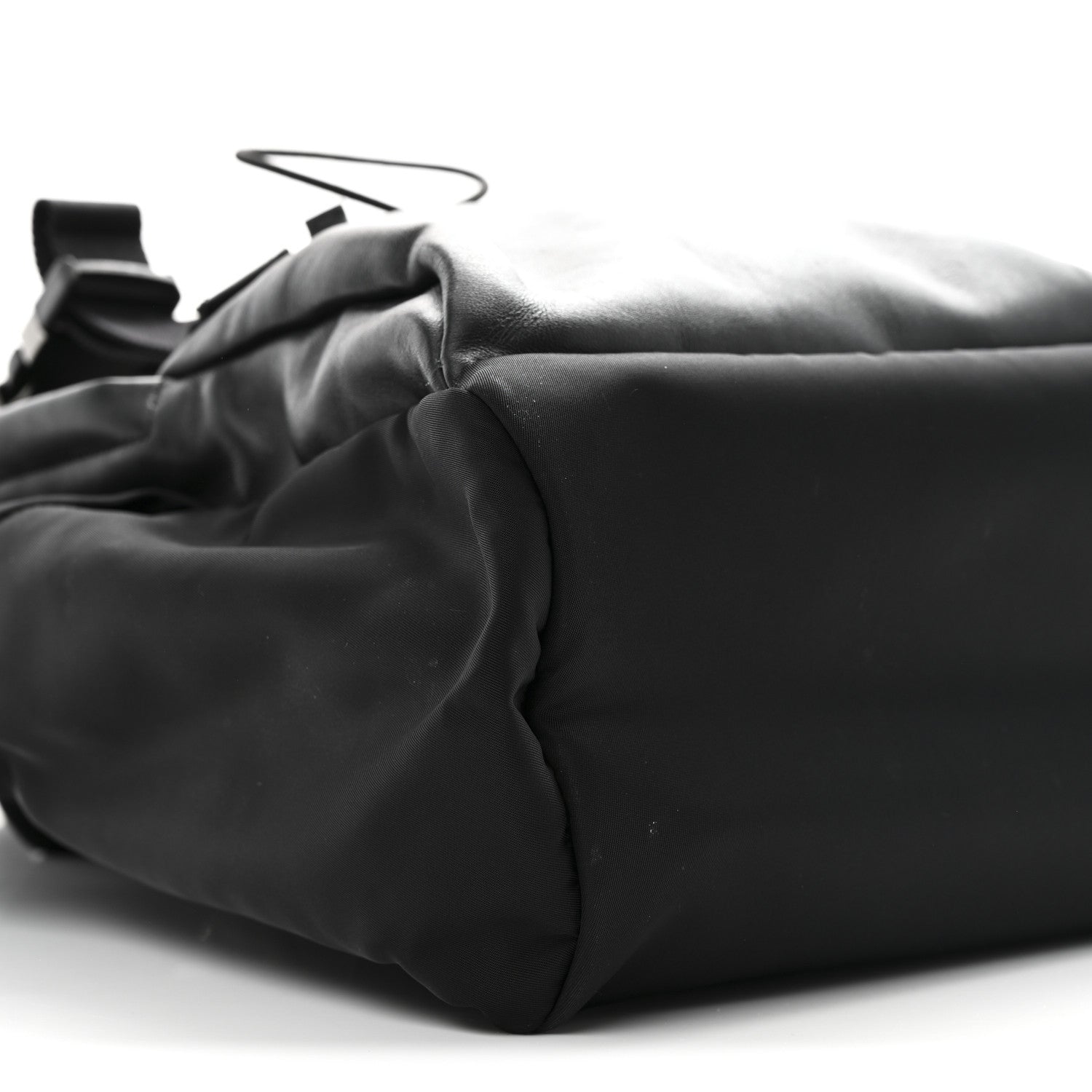 Prada Tessuto Nylon Soft Calfskin Black 9 of 10