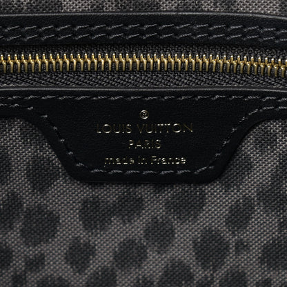 Louis Vuitton Monogram Giant Wild At Heart Neverfull MM Black 6 of 8