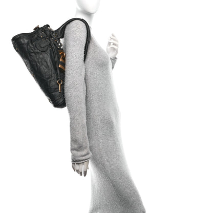 Chloe Calfskin Medium Paddington Satchel Black 2 of 10