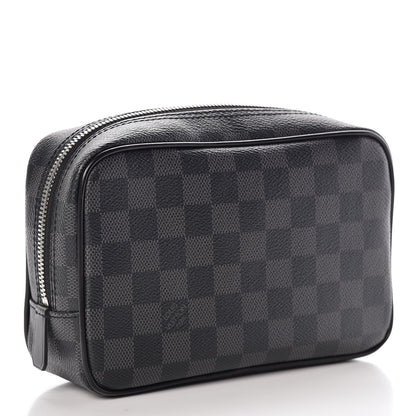 Louis Vuitton Damier Graphite Toilet Pouch PM 3 of 7
