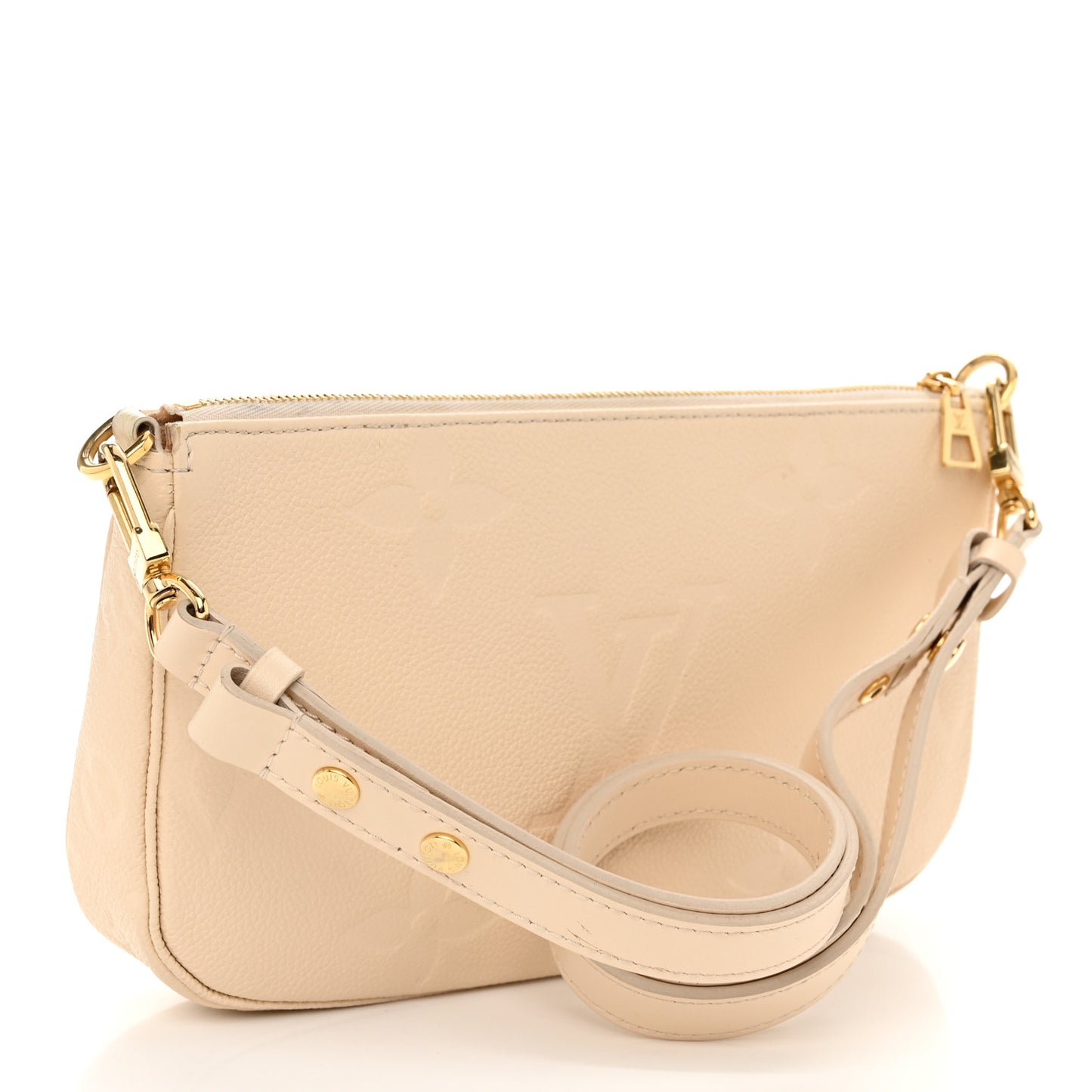 Empreinte Monogram Giant Multi Pochette Accessories Large Pochette Cream