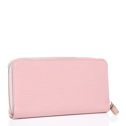 Louis Vuitton Epi Zippy Wallet Rose Ballerine 3 of 9