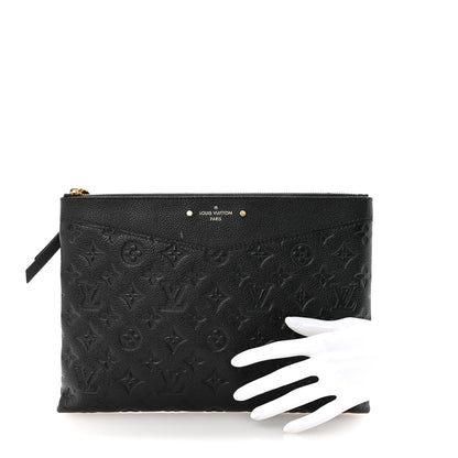 Louis Vuitton Empreinte Daily Pouch Black 2 of 6