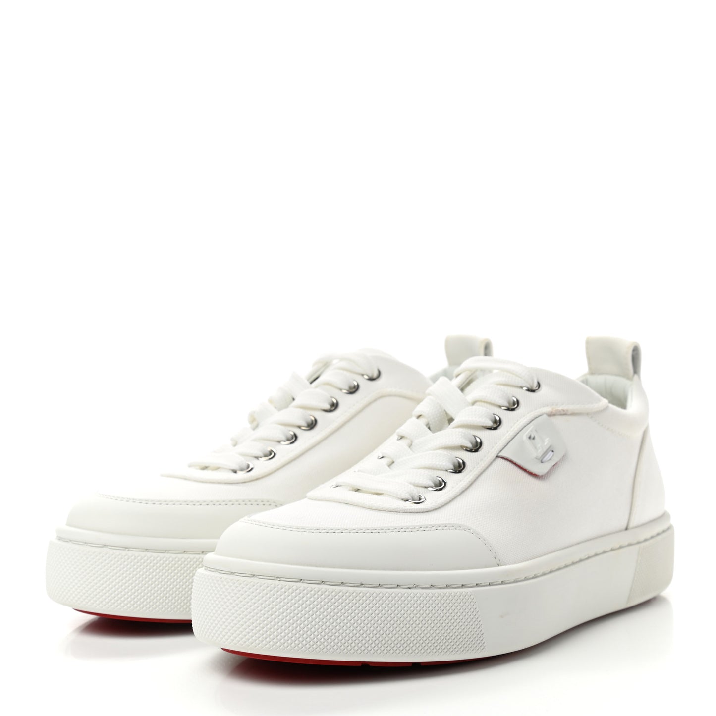 Canvas Simplerui Flat Sneakers 38.5 White