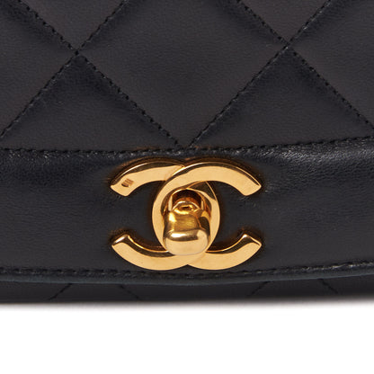 Chanel Lambskin Quilted Medium Single Flap Black 8 of 10