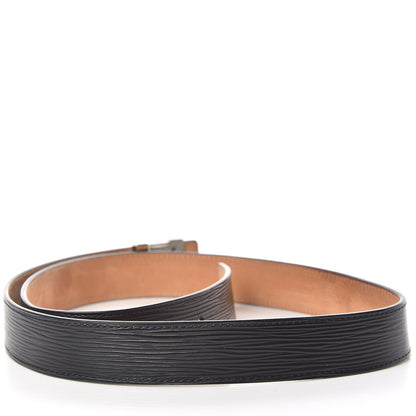Louis Vuitton Epi 30mm LV Initiales Belt 90 36 Black 3 of 10