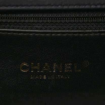 Chanel Caviar Quilted Small CC Filigree Flap Navy Black 6 of 10
