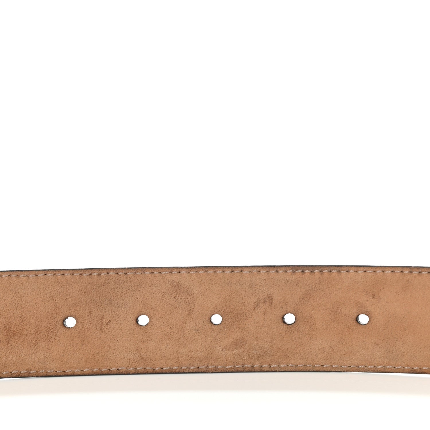 Gucci Guccissima Interlocking G 37mm Belt 80 32 Black 4 of 7