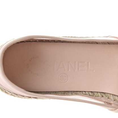 Chanel Mesh Grosgrain CC Espadrilles 36 Pink 9 of 10