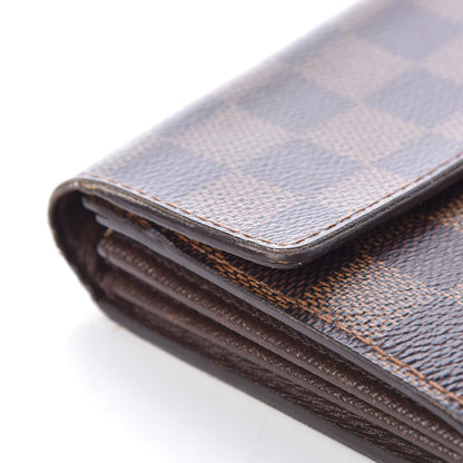 Louis Vuitton Damier Ebene Sarah Wallet 11 of 17